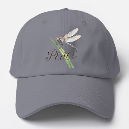Peace Dragonfly Watercolor Baseball Cap