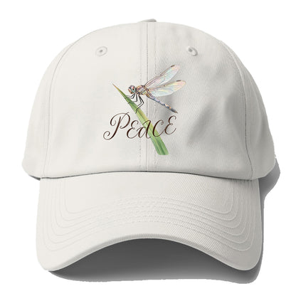 Peace Dragonfly Watercolor Baseball Cap