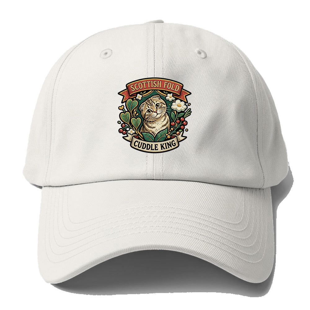 Scottish Fold King Baseball Cap