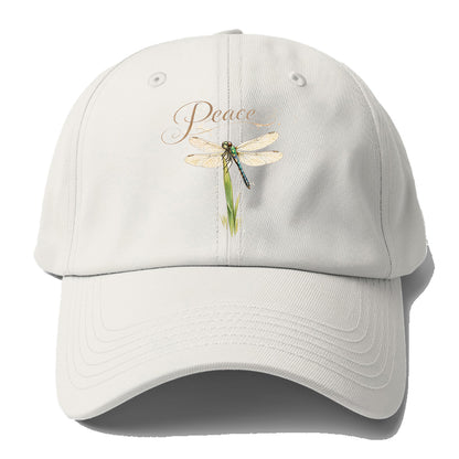 Peace Dragonfly Grass Baseball Cap