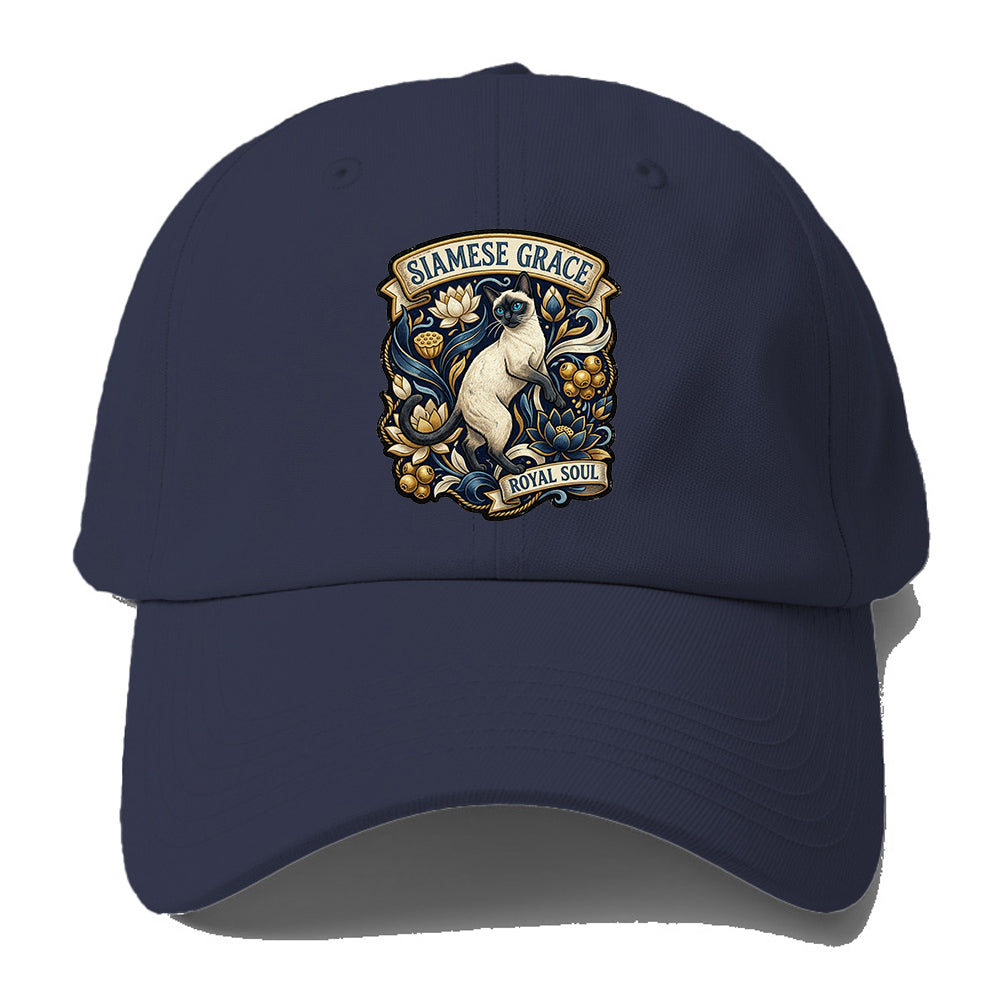 Siamese Grace Royal Baseball Cap