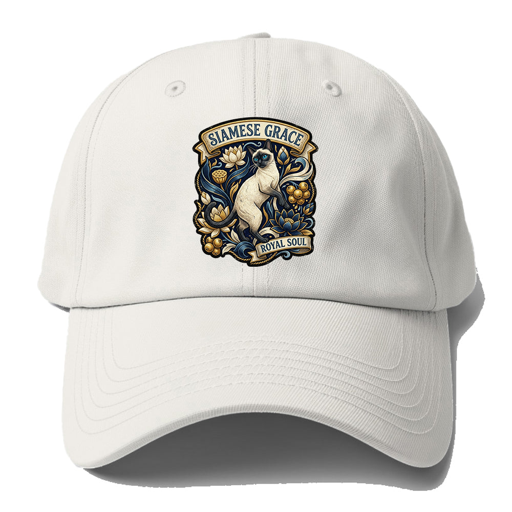 Siamese Grace Royal Baseball Cap