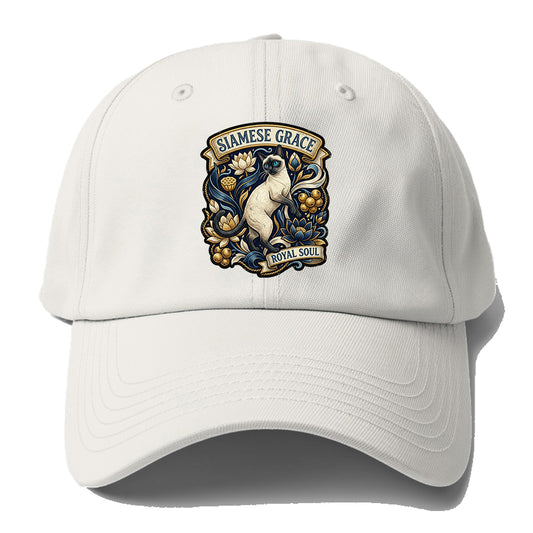 Siamese Grace Royal Baseball Cap