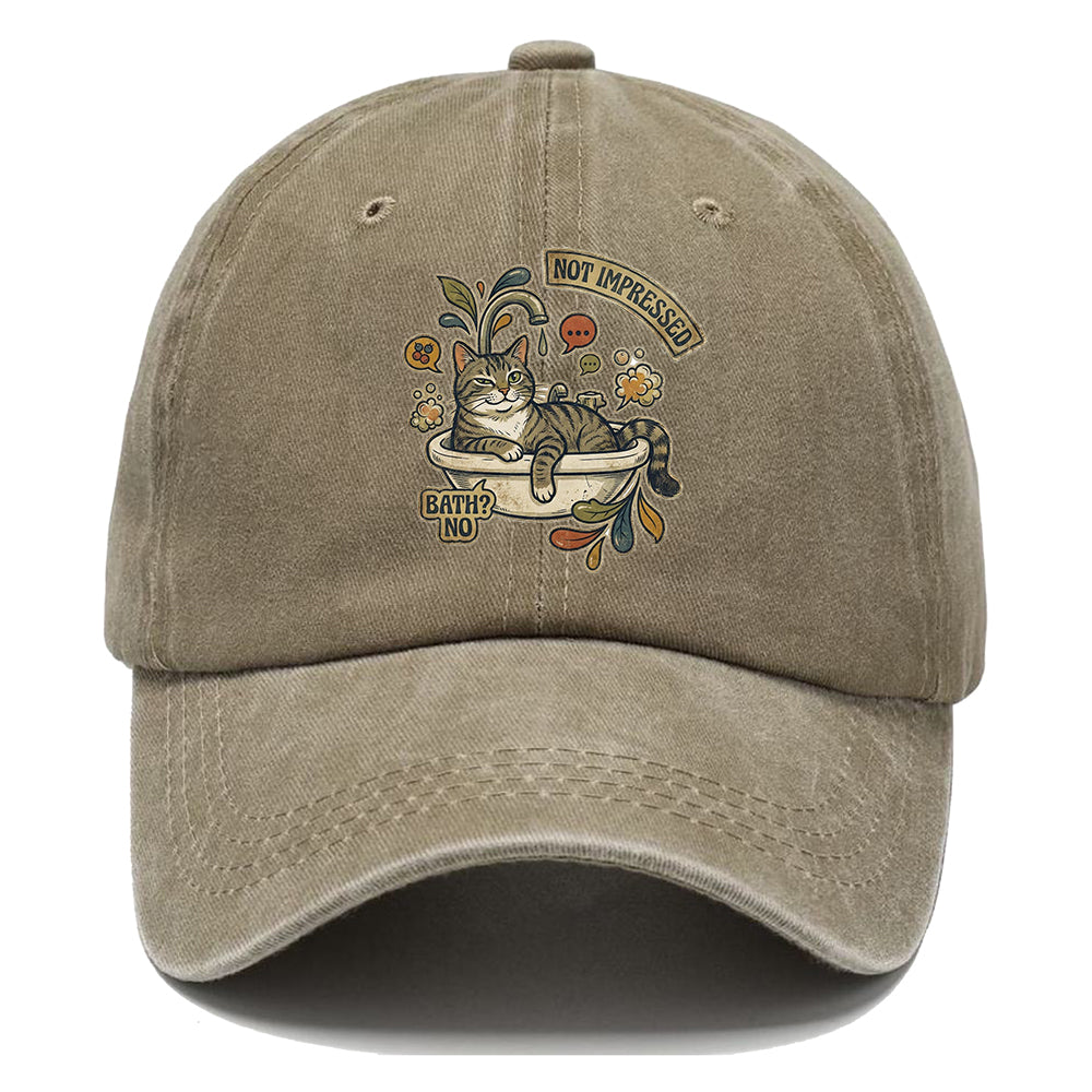 Not Impressed Bath Classic Cap