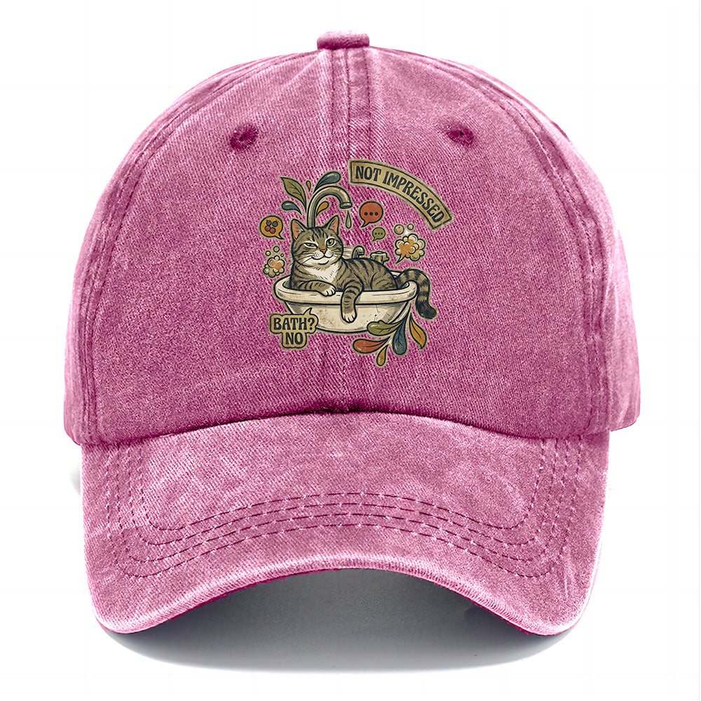 Not Impressed Bath Classic Cap