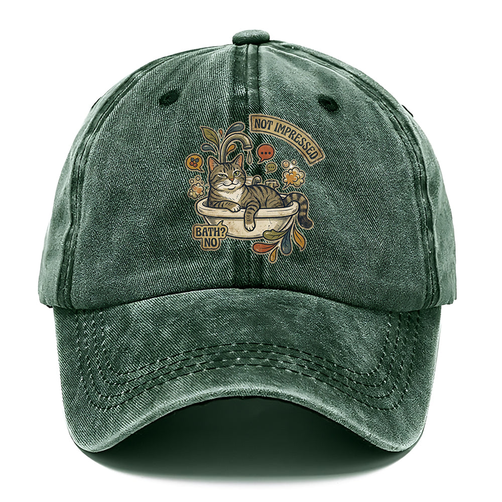 Not Impressed Bath Classic Cap