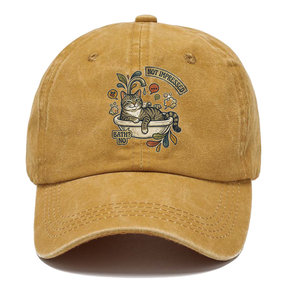 Not Impressed Bath Classic Cap