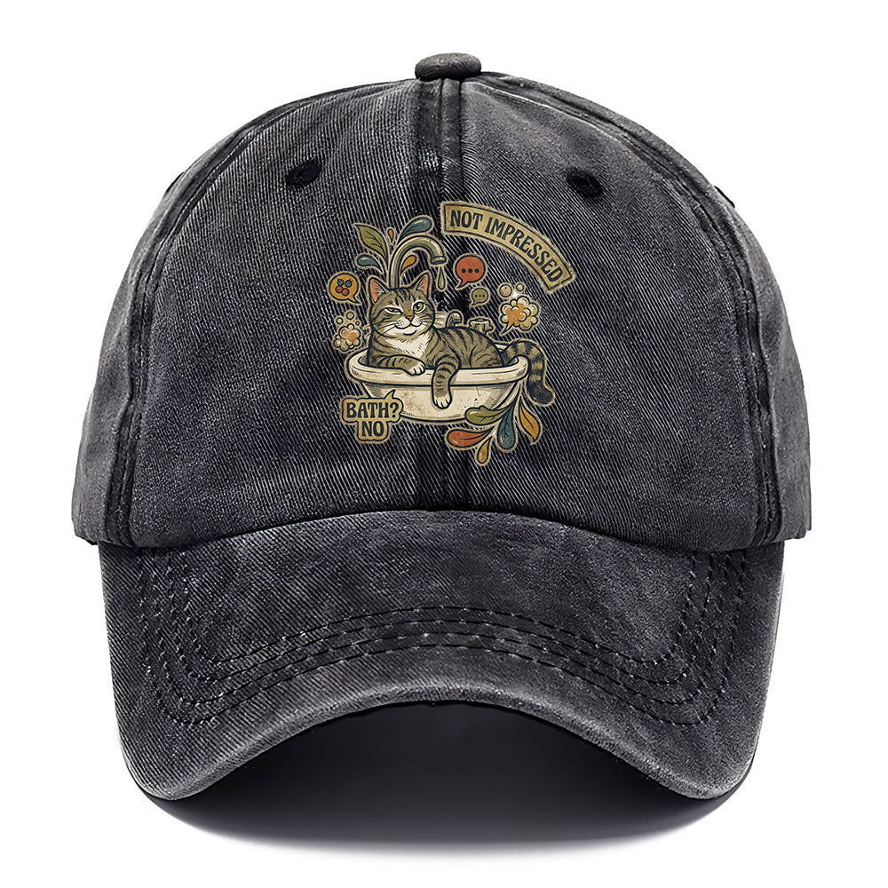 Not Impressed Bath Classic Cap