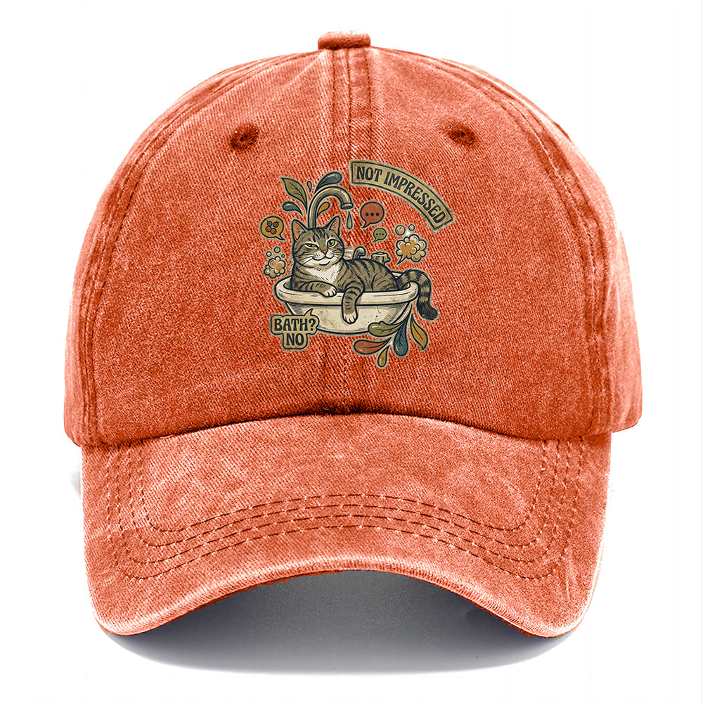 Not Impressed Bath Classic Cap