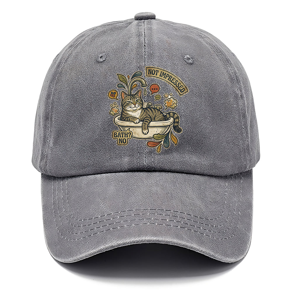 Not Impressed Bath Classic Cap
