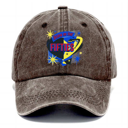 Born In The Fifties Classic Cap