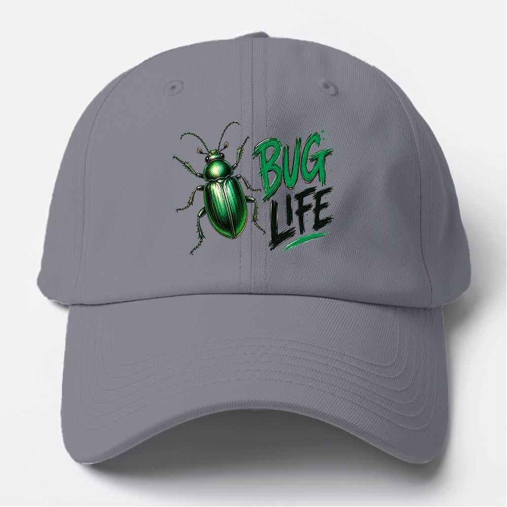 Green Bug Life Baseball Cap