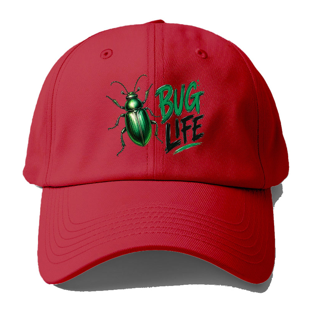 Green Bug Life Baseball Cap