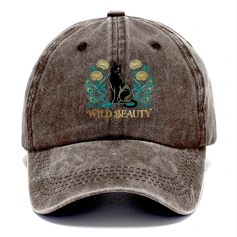 Wild Beauty Black Cat Classic Cap