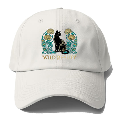 Wild Beauty Black Cat Baseball Cap