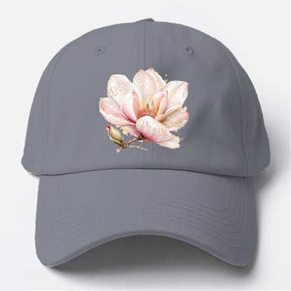 Dew Pearl Magnolia Baseball Cap