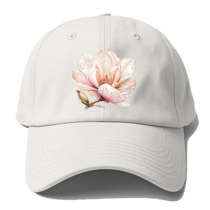 Dew Pearl Magnolia Baseball Cap