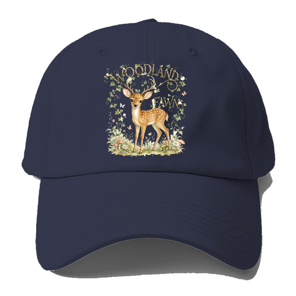 Woodland Fawn Deer Baseball Cap