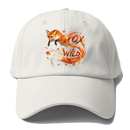 Wild Fox Autumn Baseball Cap