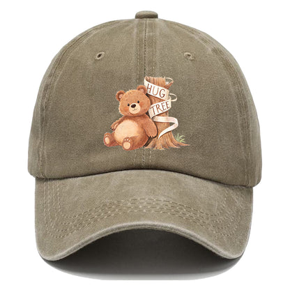Hug Tree Bear Classic Cap