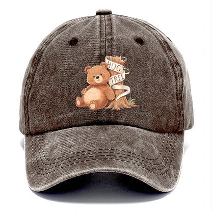 Hug Tree Bear Classic Cap