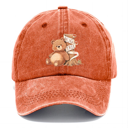 Hug Tree Bear Classic Cap
