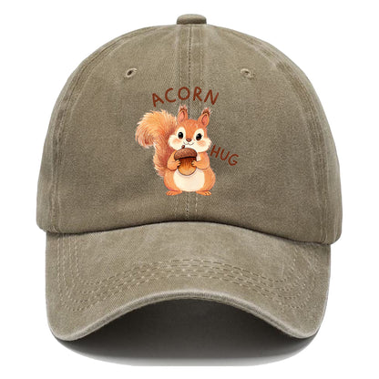 Acorn Hug Squirrel Classic Cap