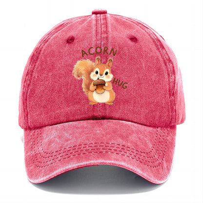 Acorn Hug Squirrel Classic Cap