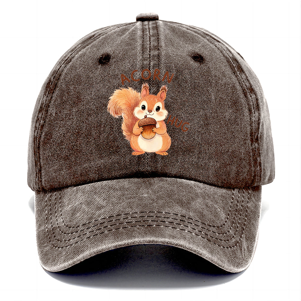 Acorn Hug Squirrel Classic Cap