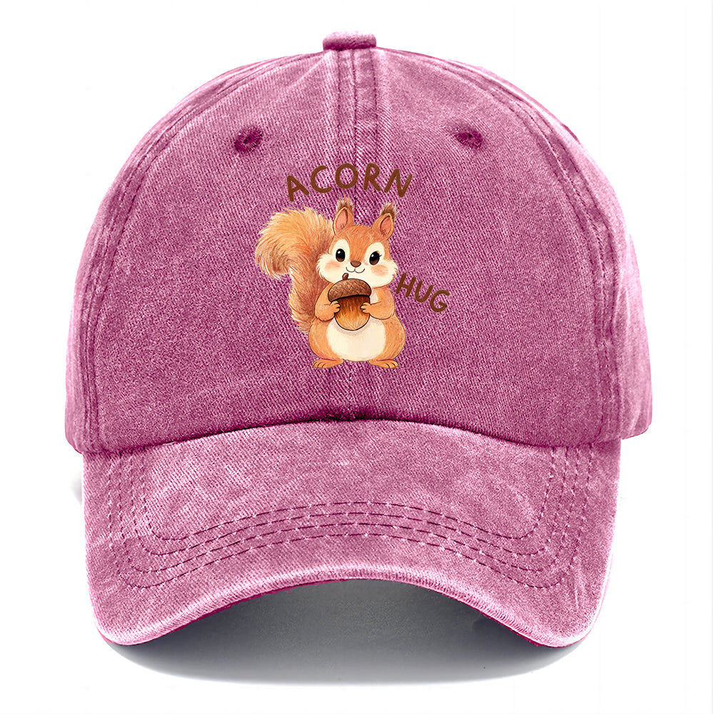 Acorn Hug Squirrel Classic Cap