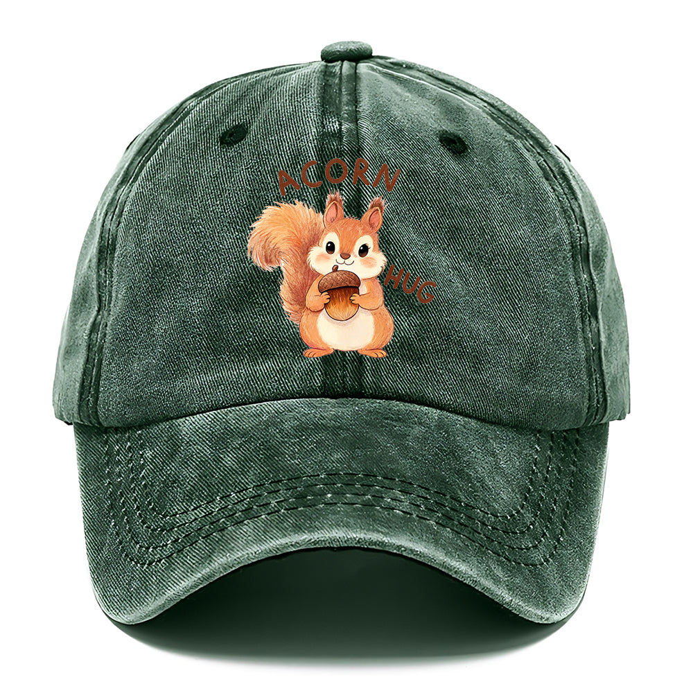 Acorn Hug Squirrel Classic Cap