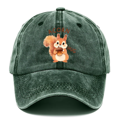 Acorn Hug Squirrel Classic Cap