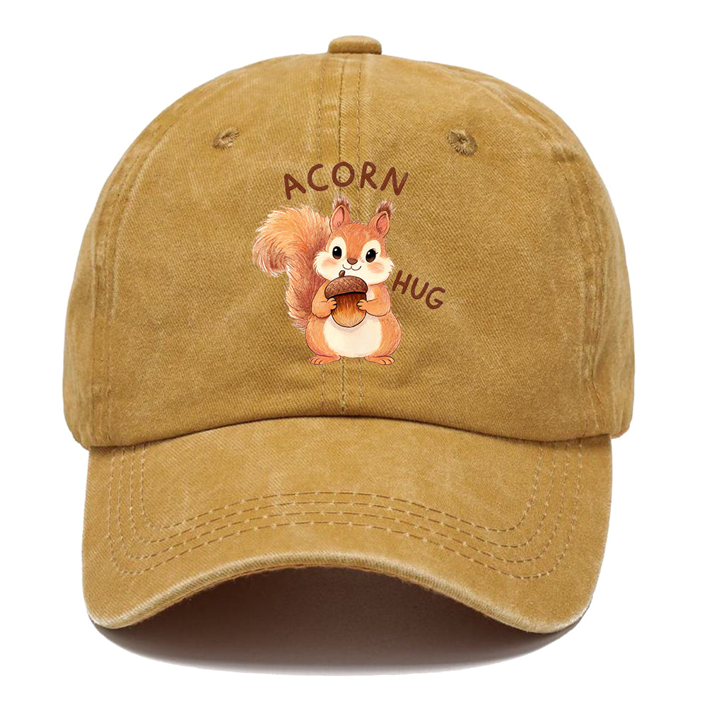 Acorn Hug Squirrel Classic Cap