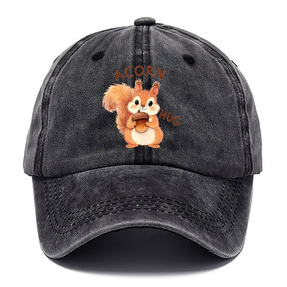 Acorn Hug Squirrel Classic Cap