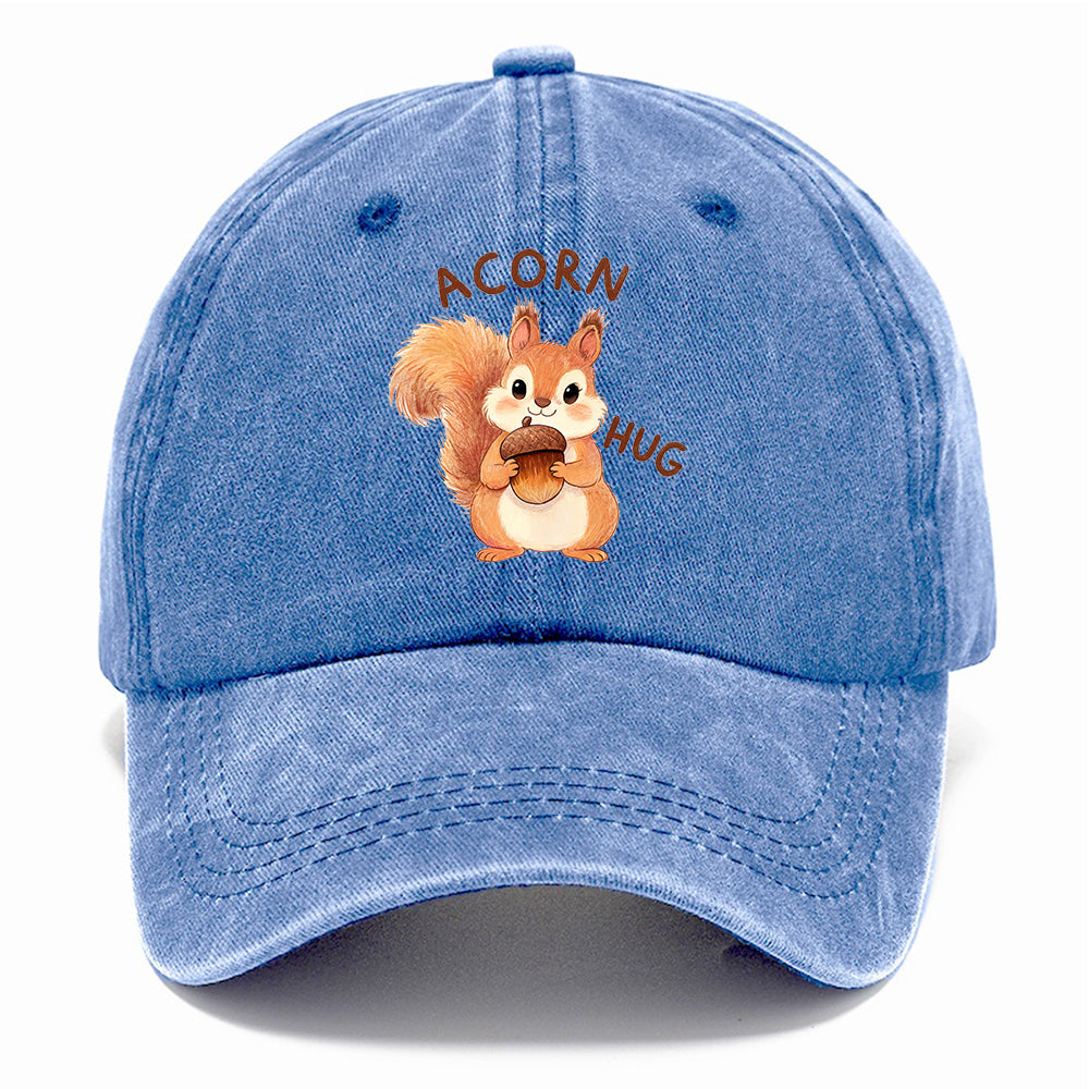 Acorn Hug Squirrel Classic Cap