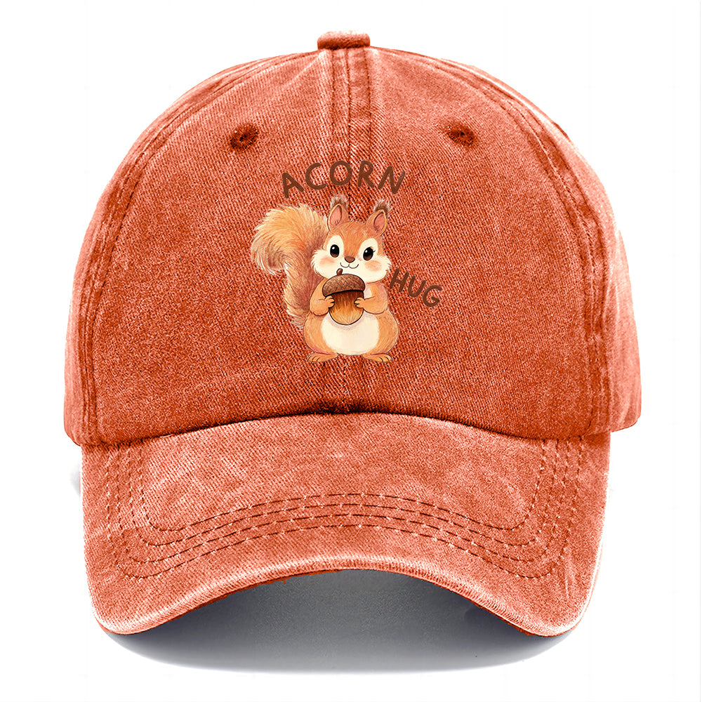 Acorn Hug Squirrel Classic Cap