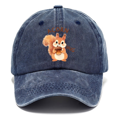 Acorn Hug Squirrel Classic Cap