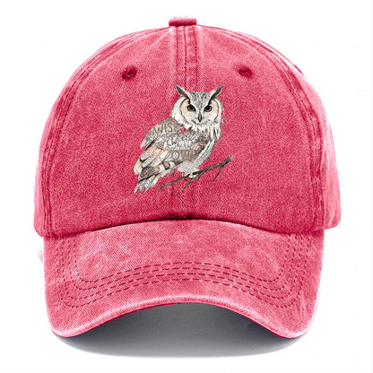 Wise Owl Sketch Classic Cap