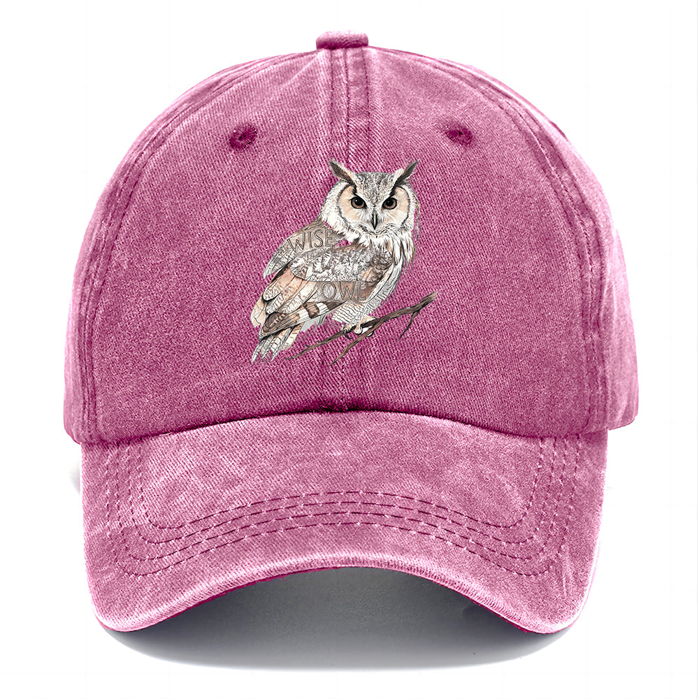 Wise Owl Sketch Classic Cap