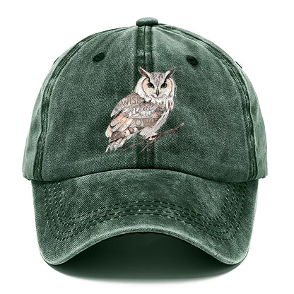 Wise Owl Sketch Classic Cap