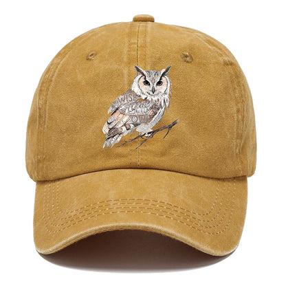 Wise Owl Sketch Classic Cap