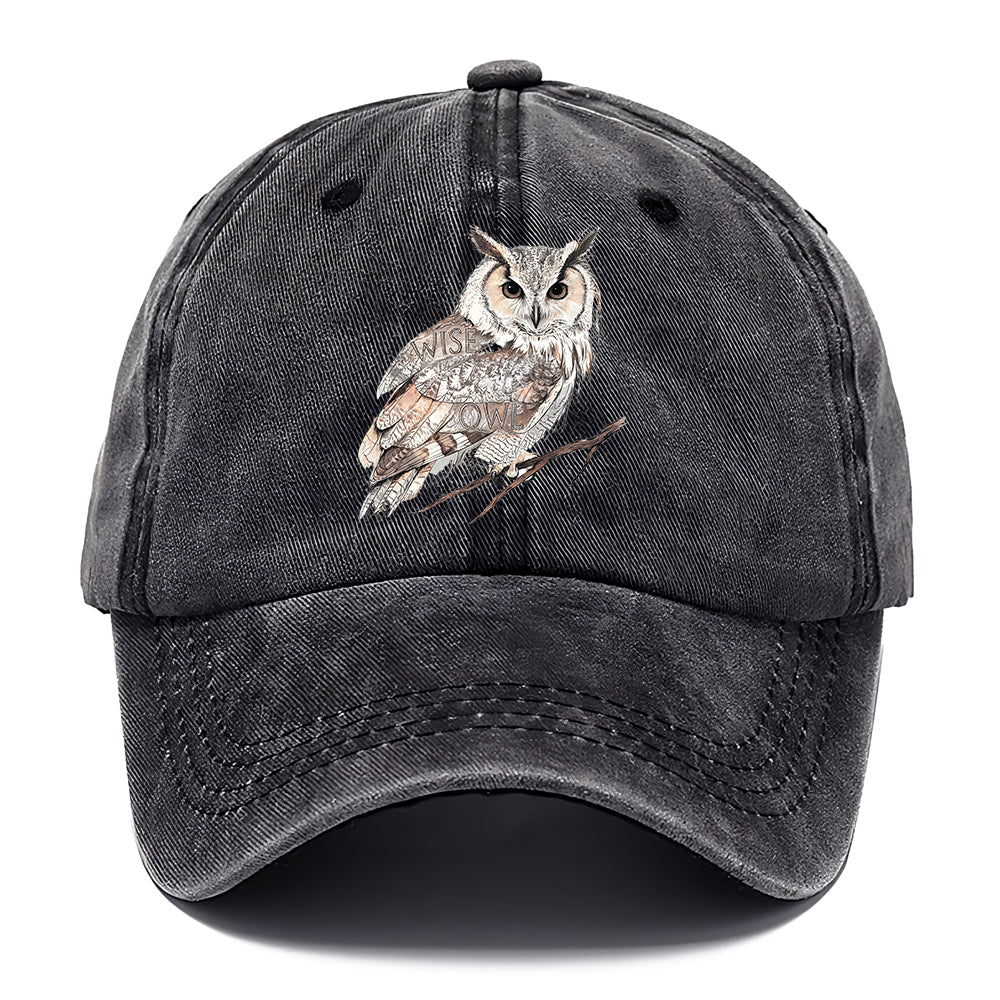 Wise Owl Sketch Classic Cap