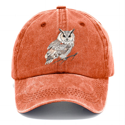 Wise Owl Sketch Classic Cap