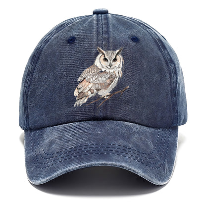 Wise Owl Sketch Classic Cap