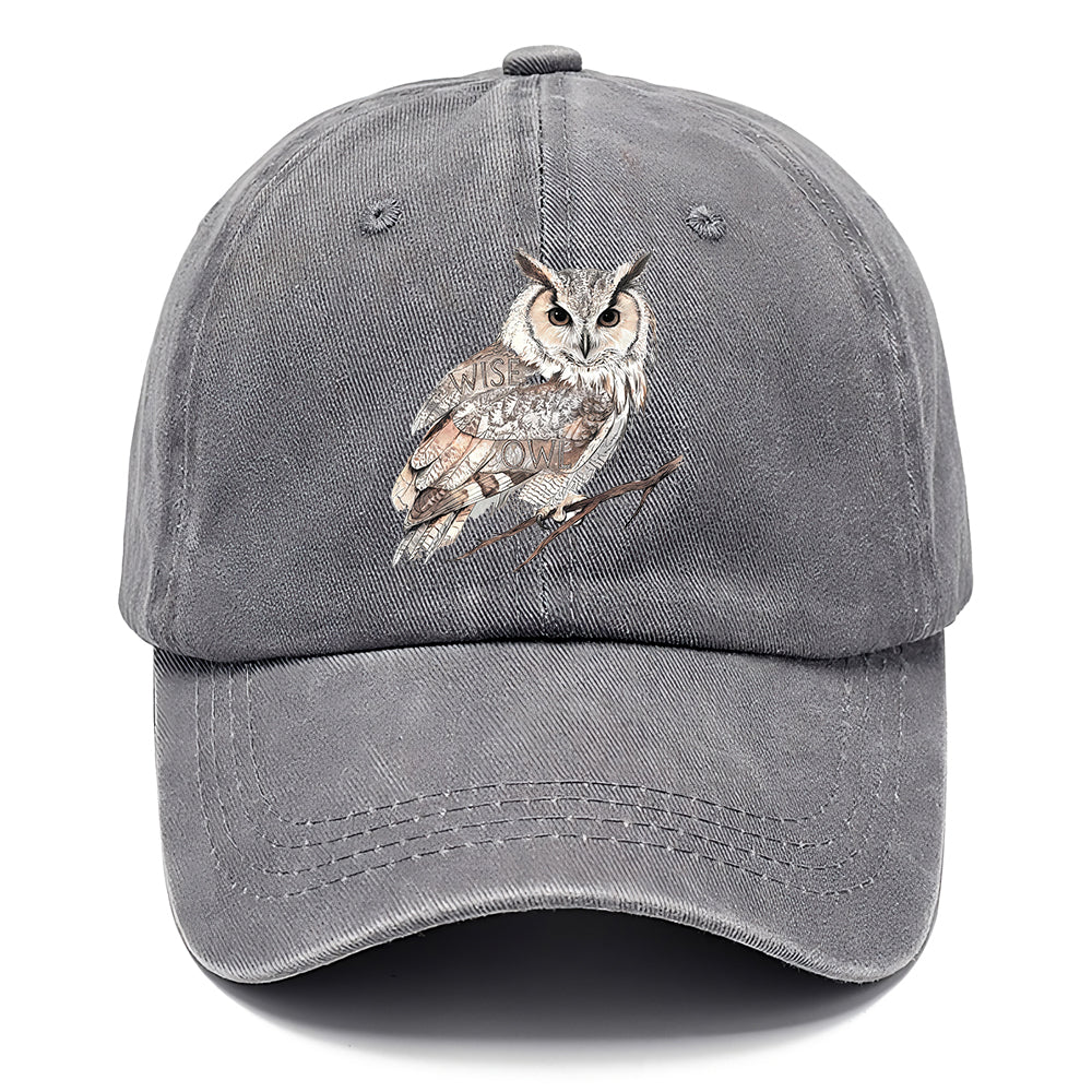 Wise Owl Sketch Classic Cap