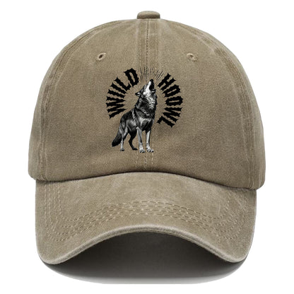 Howling Wolf Black Classic Cap