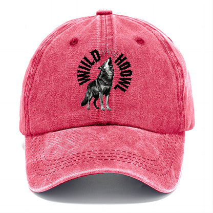 Howling Wolf Black Classic Cap