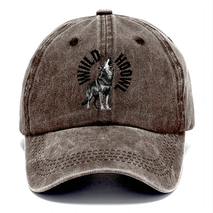 Howling Wolf Black Classic Cap