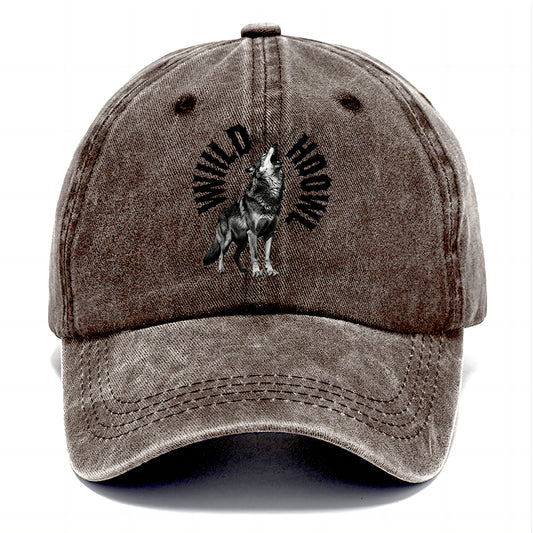 Howling Wolf Black Classic Cap