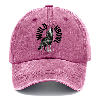 Howling Wolf Black Classic Cap